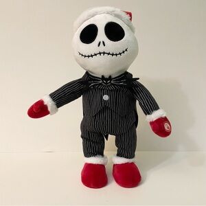 Disney Nightmare Before Christmas Animated Plush Jack Skellington Music Dancing
